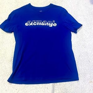 Nice blue Armani exchange T-shirt